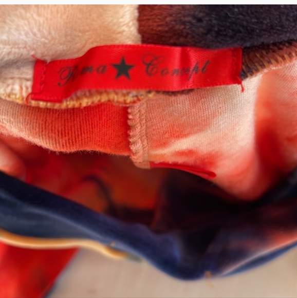 Roma concepts velvet stretch tye dye legging - Picture 3 of 5